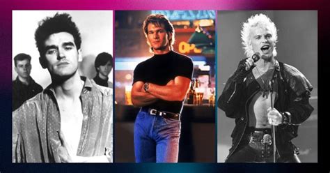 80s Men's Hair Revisited: Pop Culture & the Icons.